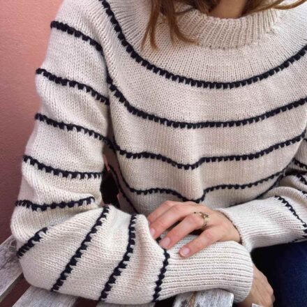 PetiteKnit Festival Sweater My Size wzór