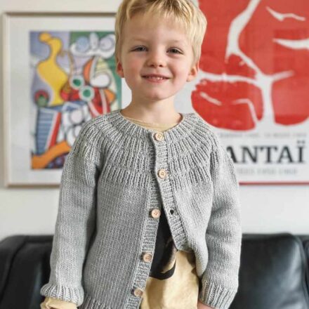 PetiteKnit wzór Anker's Jacket