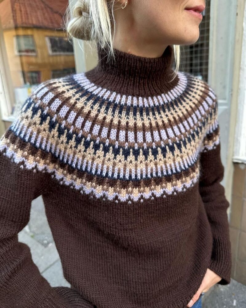 PetiteKnit wzory Celeste Sweater