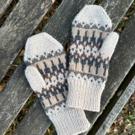 PetiteKnit wzory Celeste Mittens