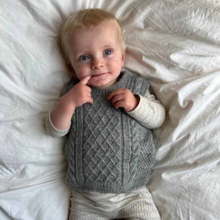 PetiteKnit wzory Moby Slipover Baby