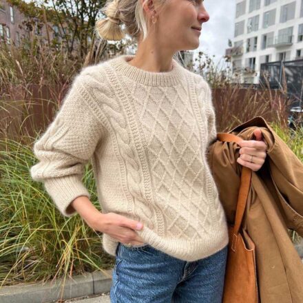 PetiteKnit wzory Moby Sweater