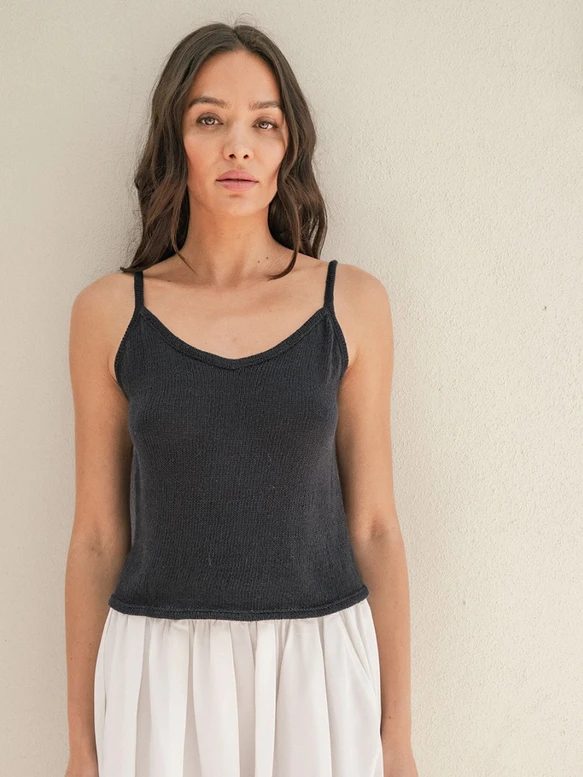 Clementine Top 2504-04a wzór na druty z włóczką Tynn Line