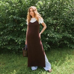 Emerson Dress 2507-02a wzór na druty z włóczką
