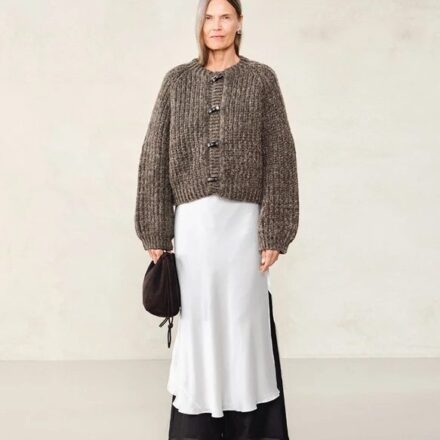 Chunky Jacket 2507-04 wzór na druty z włóczką