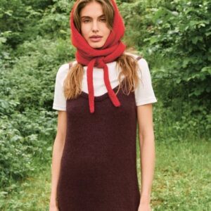 Tie The Hood 2507-07b wzór na druty z włóczką