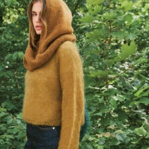 Snuggle Hood 2507-11a wzór na druty z włóczką