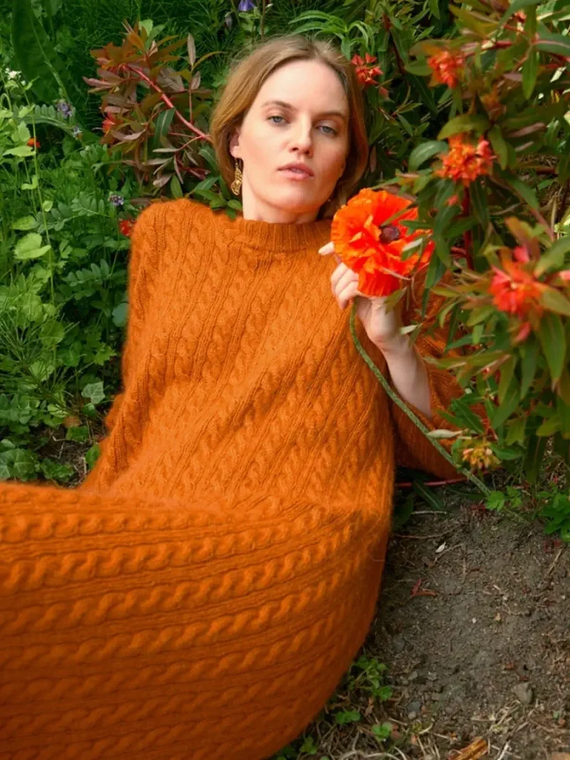 Bonnie Dress 2409-11 wzór na druty z włóczką