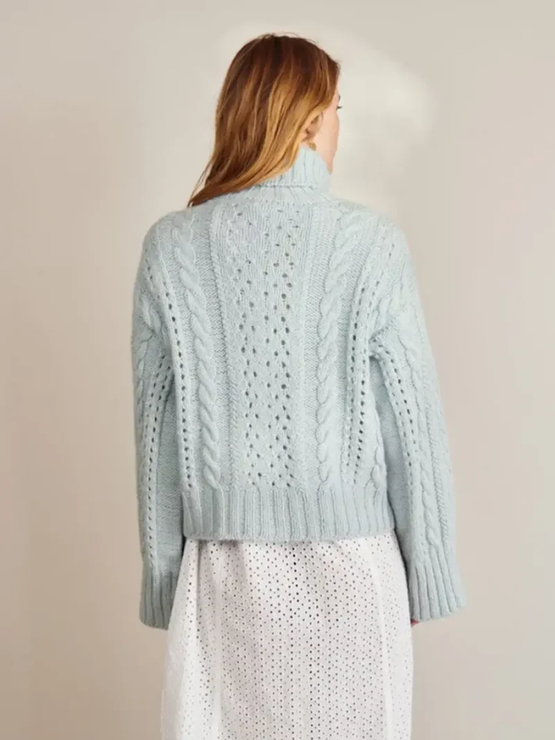 Cornelia Sweater 2409-05 wzór na druty z włóczką