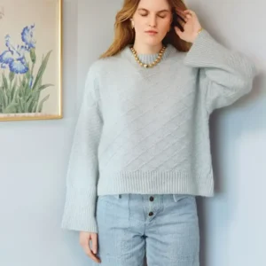 Heather Sweater Cable Edition 2409-13 wzór na druty z włóczką
