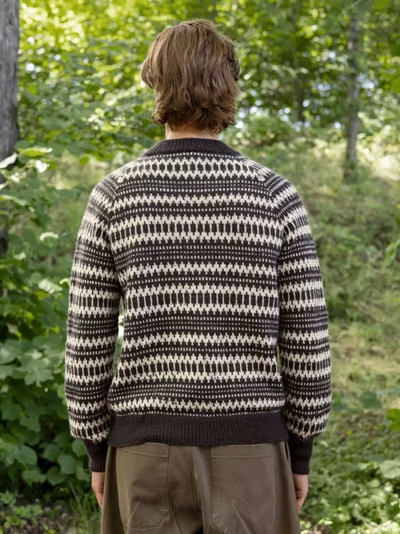 Kleiva Man Sweater 2410-05 wzór na druty z włóczką