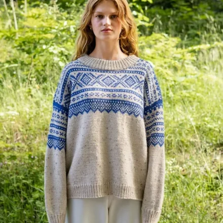 Marius Ladies Sweater 2410-02 wzór z włóczką