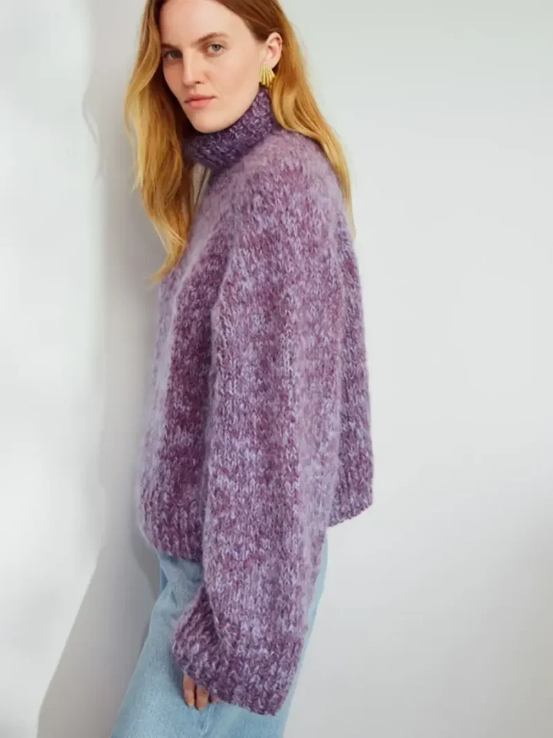 Noa Sweater 2409-06 wzór na druty z włóczką
