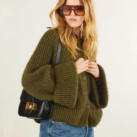 Penny Cardigan 2409-03 wzór na druty z włóczką
