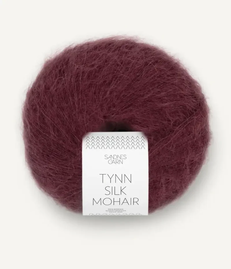 Ceallaigh Sweater wzór na druty z włóczką Tynn Silk Mohair
