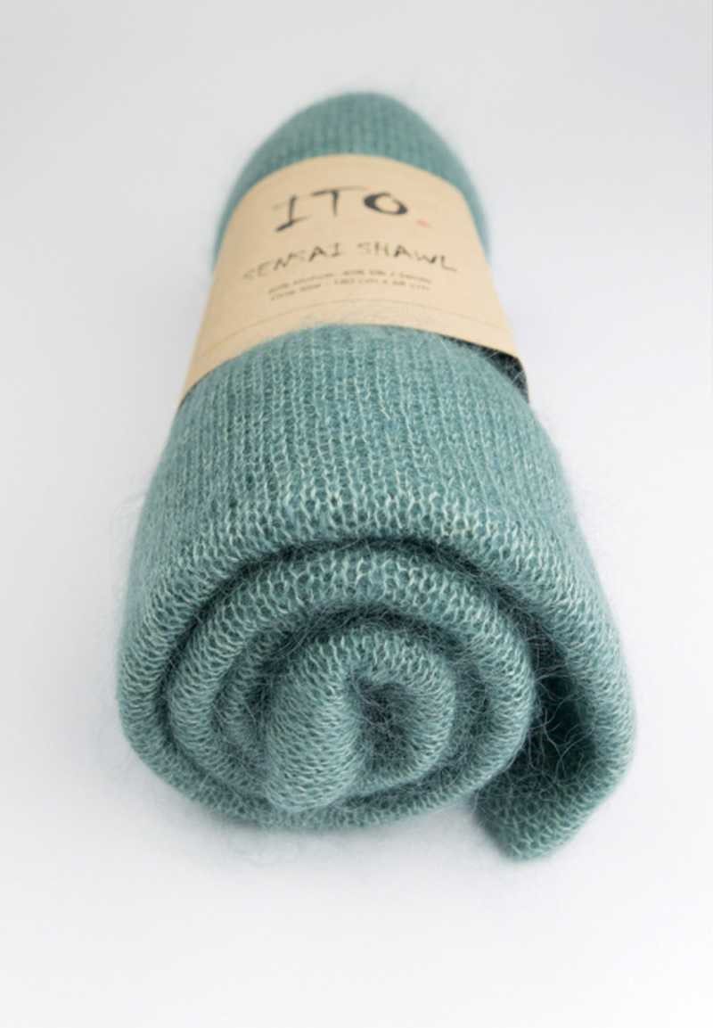 Sensai ITO moherowy szal z jedwabiem