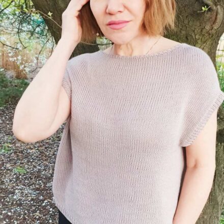 Sisi Summer Shirt wzór z włóczką