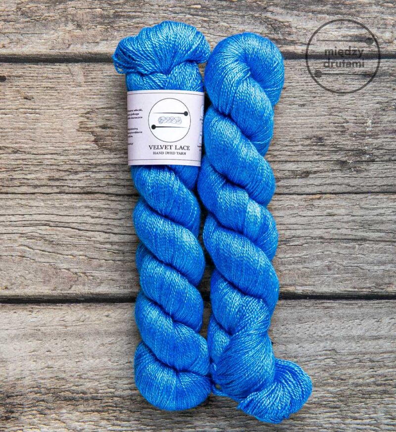 Włóczka z jedwabiem Velvet Lace