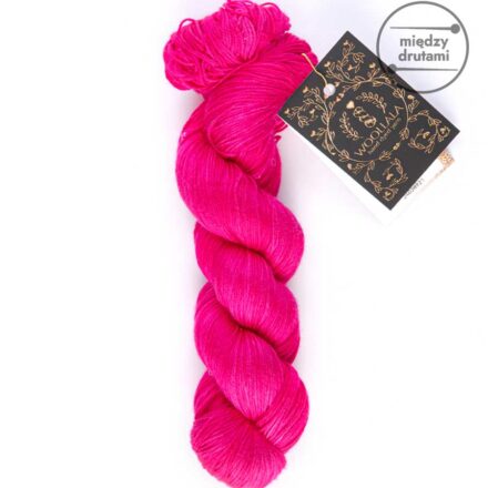 Fuksja Woollala Pure Silk 100
