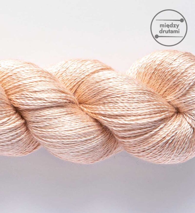 Włóczka Pure Silk Lace Desert Sand Beige Woollala