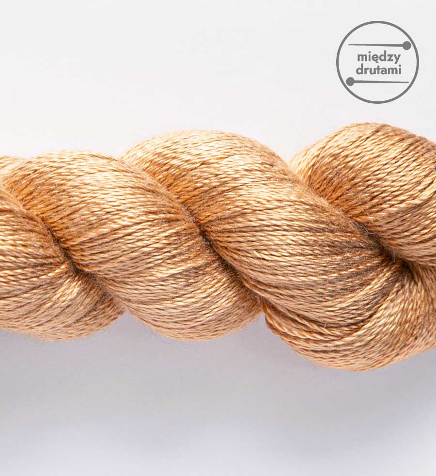 Golden Caramel Woollala Pure Silk Lace 600