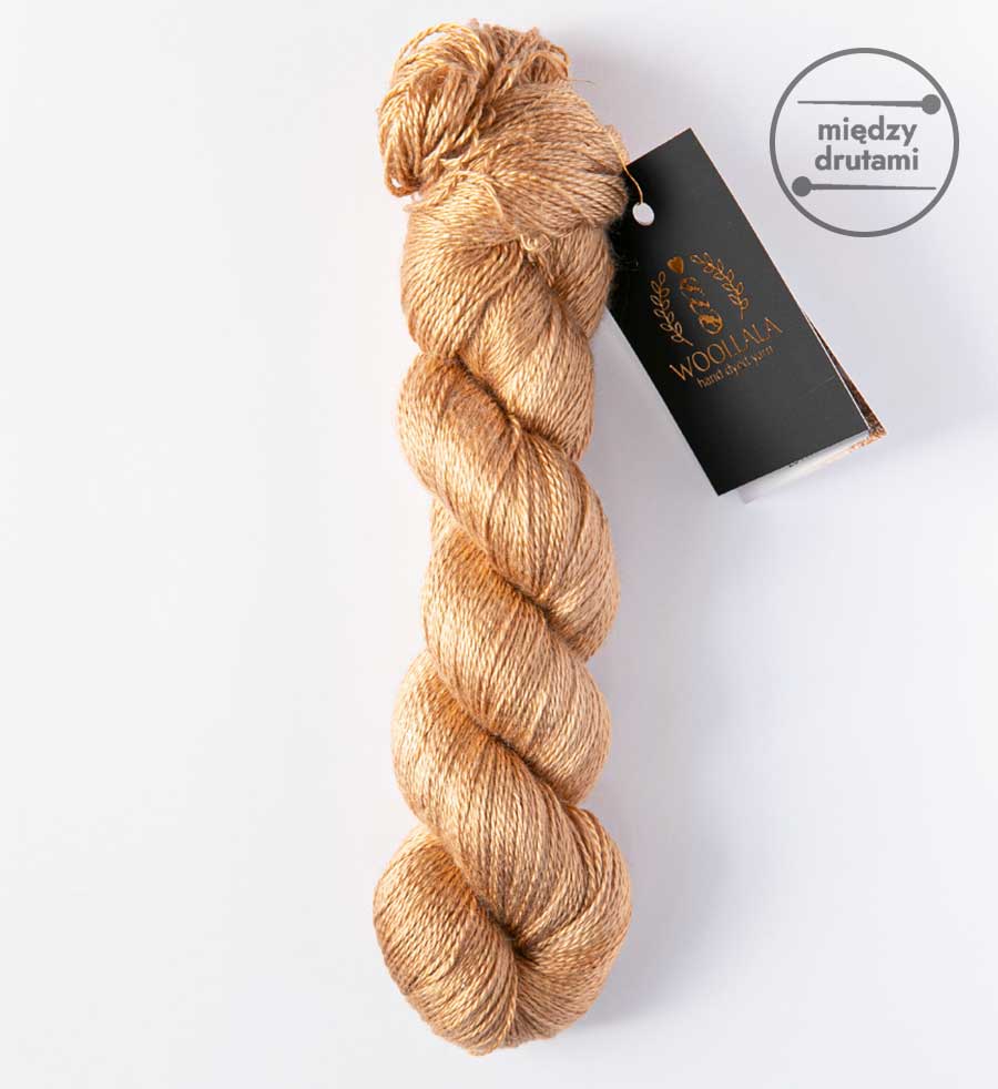 Golden Caramel Woollala Pure Silk Lace 600