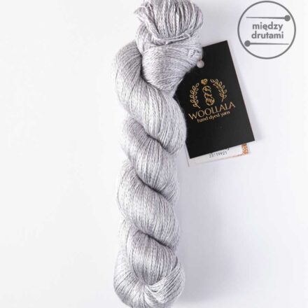 Włóczka Pure Silk Lace Light Gray Woollala