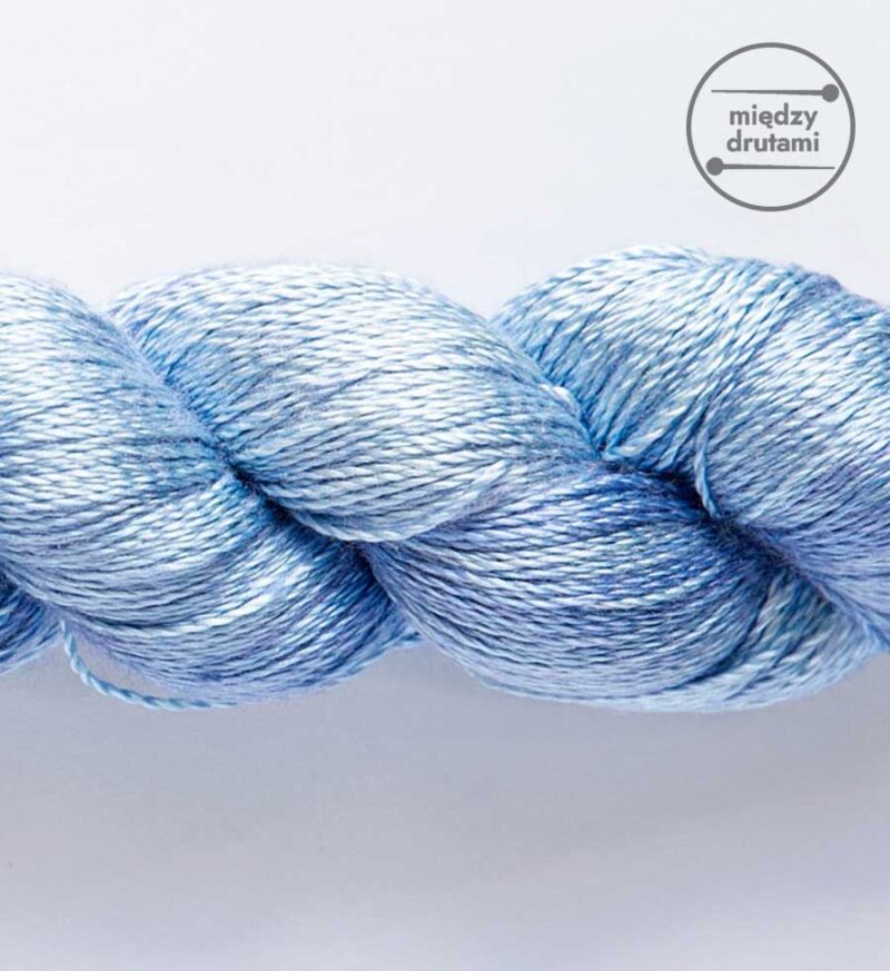 Włóczka Pure Silk Lace Niezapominajki Woollala