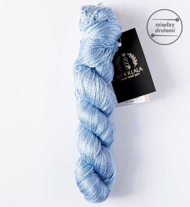 Włóczka Pure Silk Lace Niezapominajki Woollala