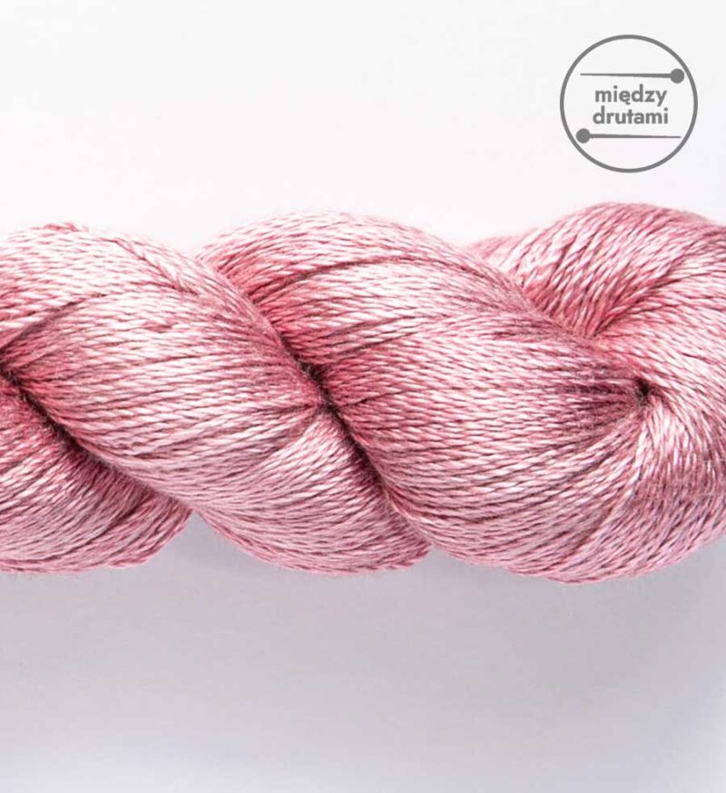 Włóczka Pure Silk Lace Old English Rose Woollala