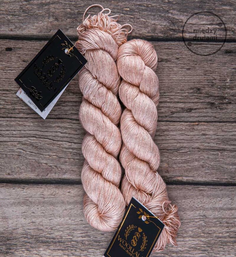 Włóczka Pure Silk Desert Sand Beige Woollala