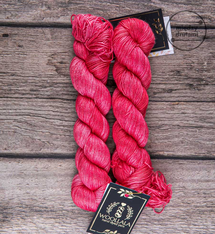 Włóczka Pure Silk Summer Sun Pink Woollala