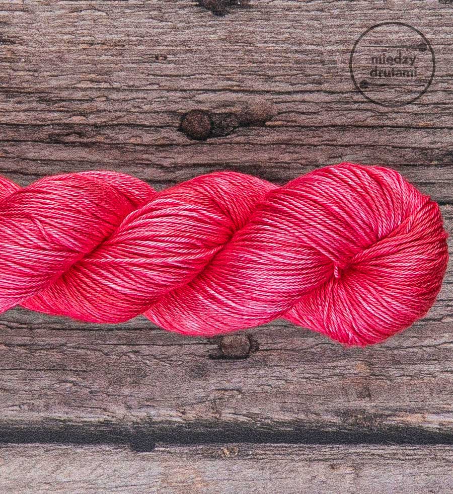 Włóczka Pure Silk Summer Sun Pink Woollala