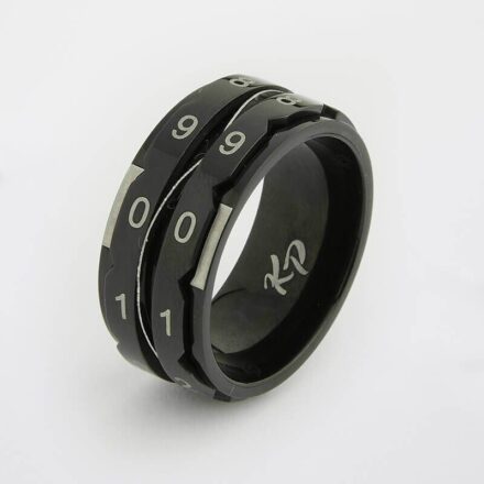 Licznik rzędów Ring Black KnitPro