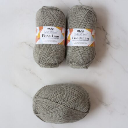 Włóczka z wełny owcy tybetańskiej, jaka i lnu Fior di Lino mYak