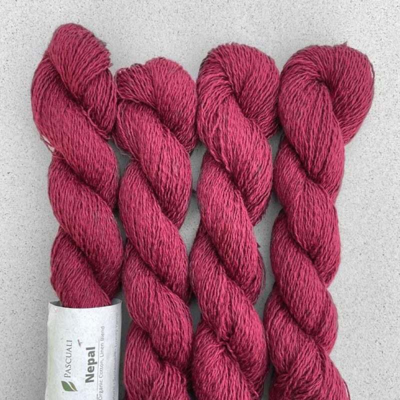 Top SUMMER TWIST wzór z włóczką