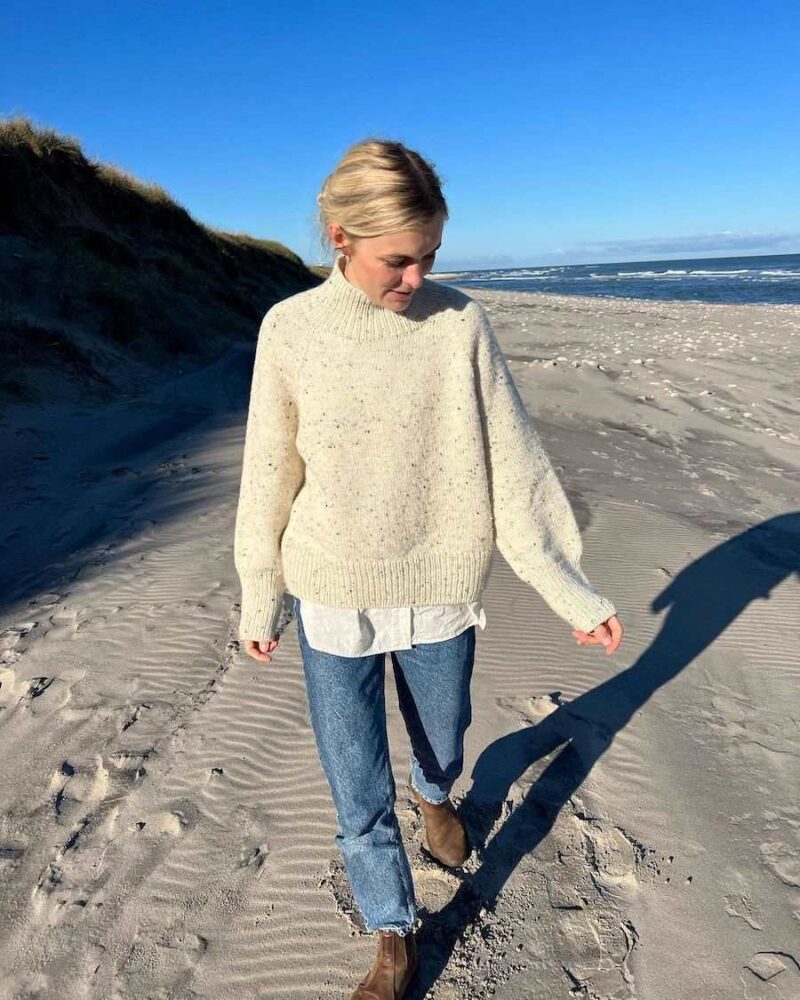 PetiteKnit wzory Louvre Sweater
