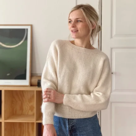 PetiteKnit wzory No Frills Sweater