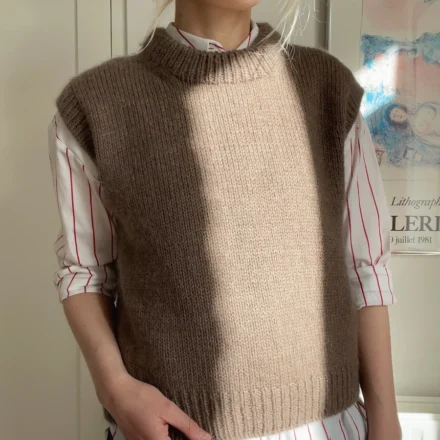 PetiteKnit wzory Novice Slipover
