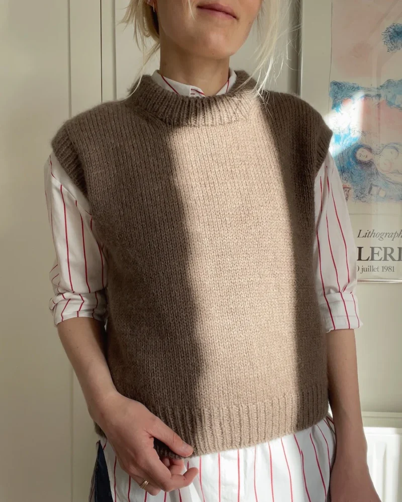 PetiteKnit wzory Novice Slipover
