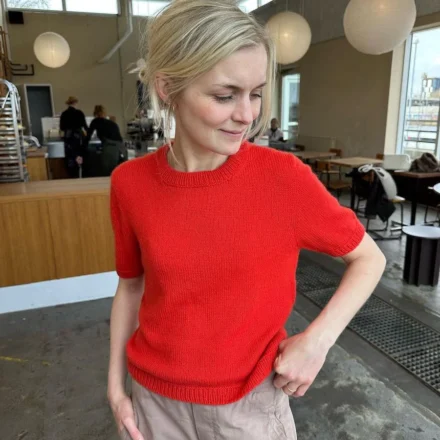 PetiteKnit wzory Poppy Tee