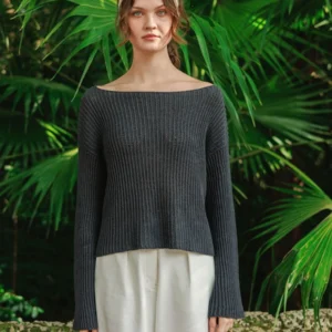 Fenny Sweater 2404-05 wzór na druty z włóczką