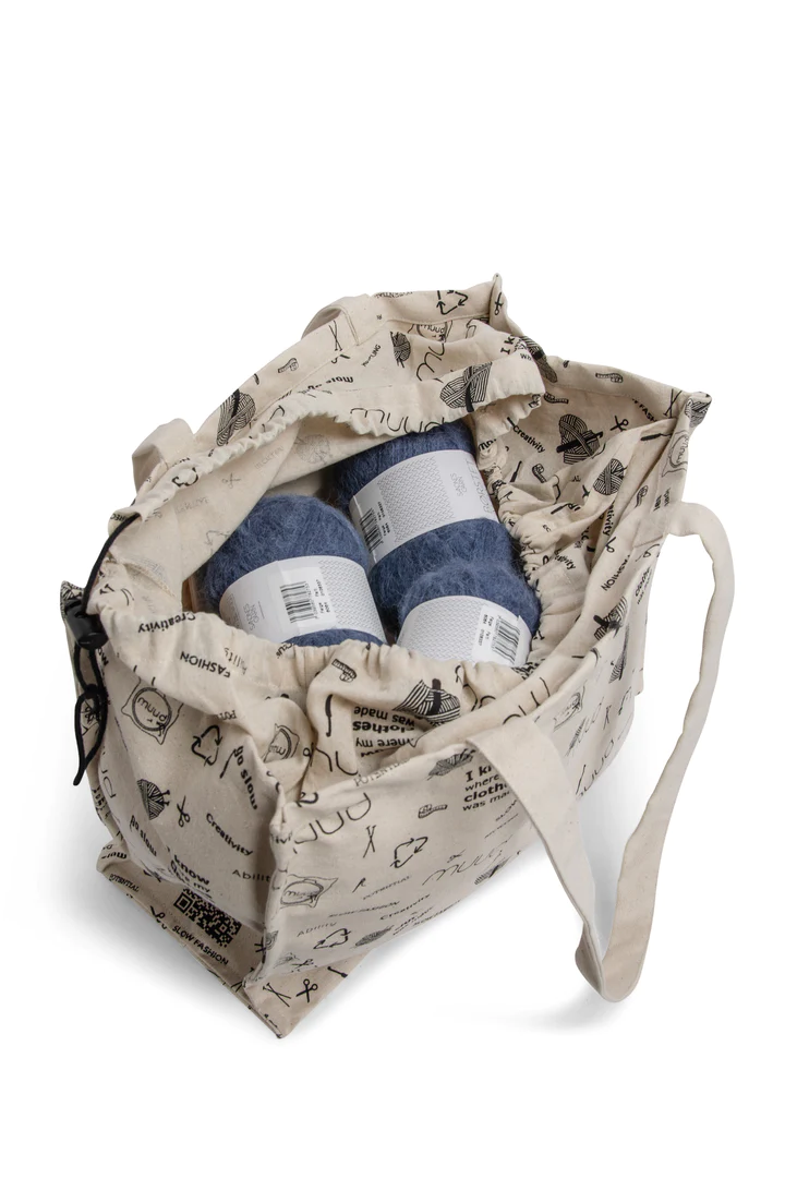Torba Muud Recyled Shopper WHITE MIX