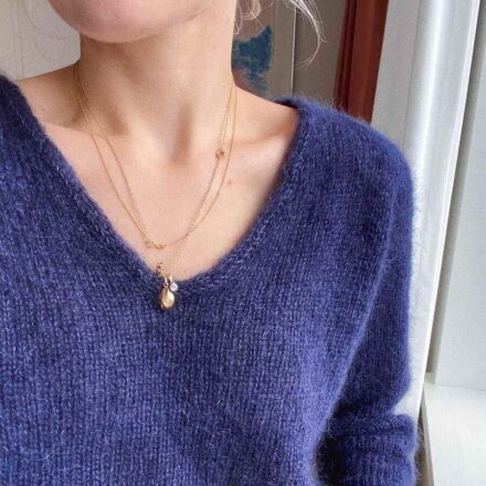 PetiteKnit wzory Cumulus Blouse
