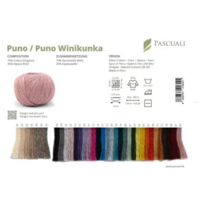 Puno Pascuali wzornik kolorów