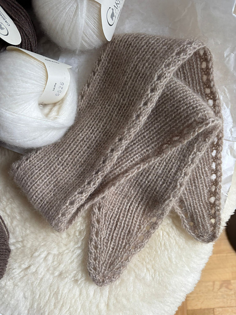 Cozymio Twilly wzór na druty z włóczką