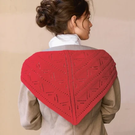 Wzór na druty z włóczką Petra Scarf Sandnes Garn 2508-01