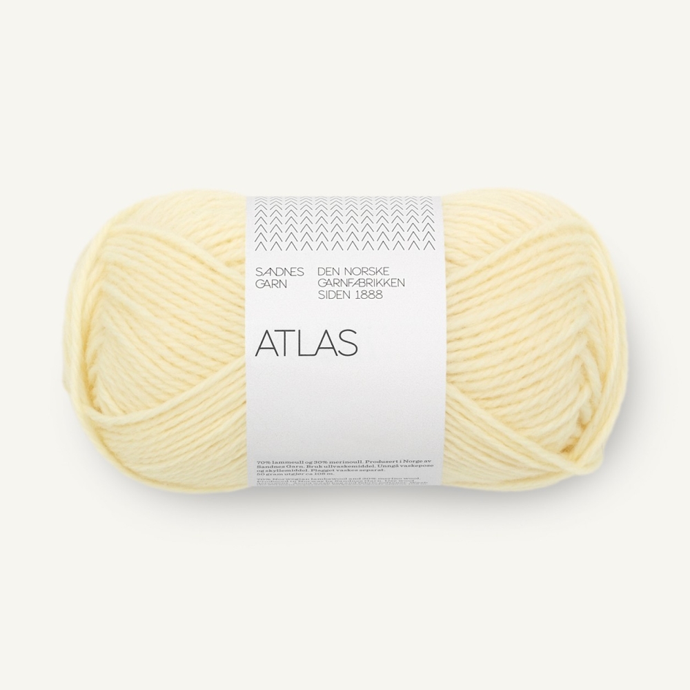 Włóczka wełniana Atlas Sandnes Garn