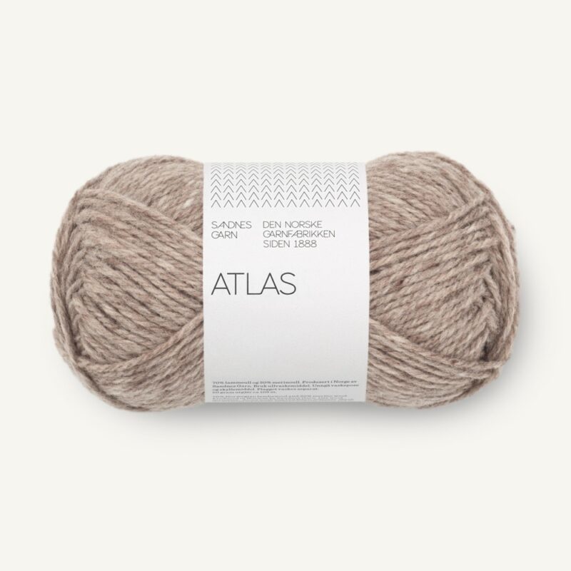 Włóczka wełniana Atlas Sandnes Garn
