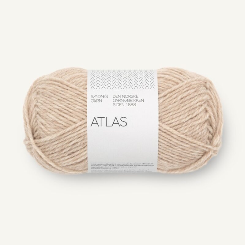 Włóczka wełniana Atlas Sandnes Garn